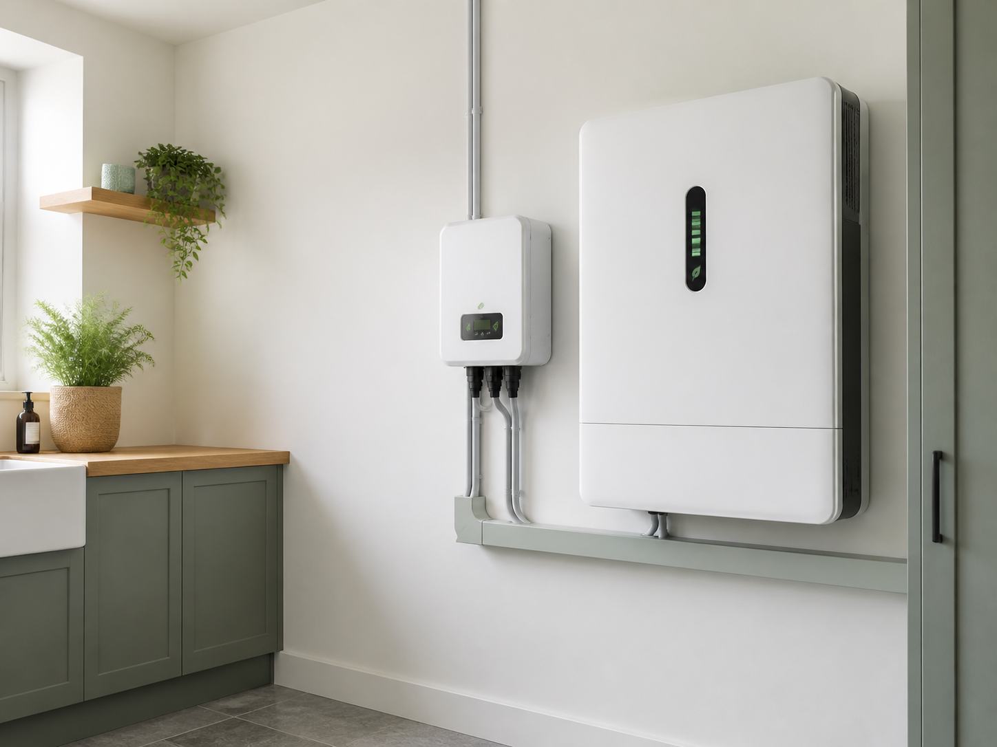 Modern home battery storage system